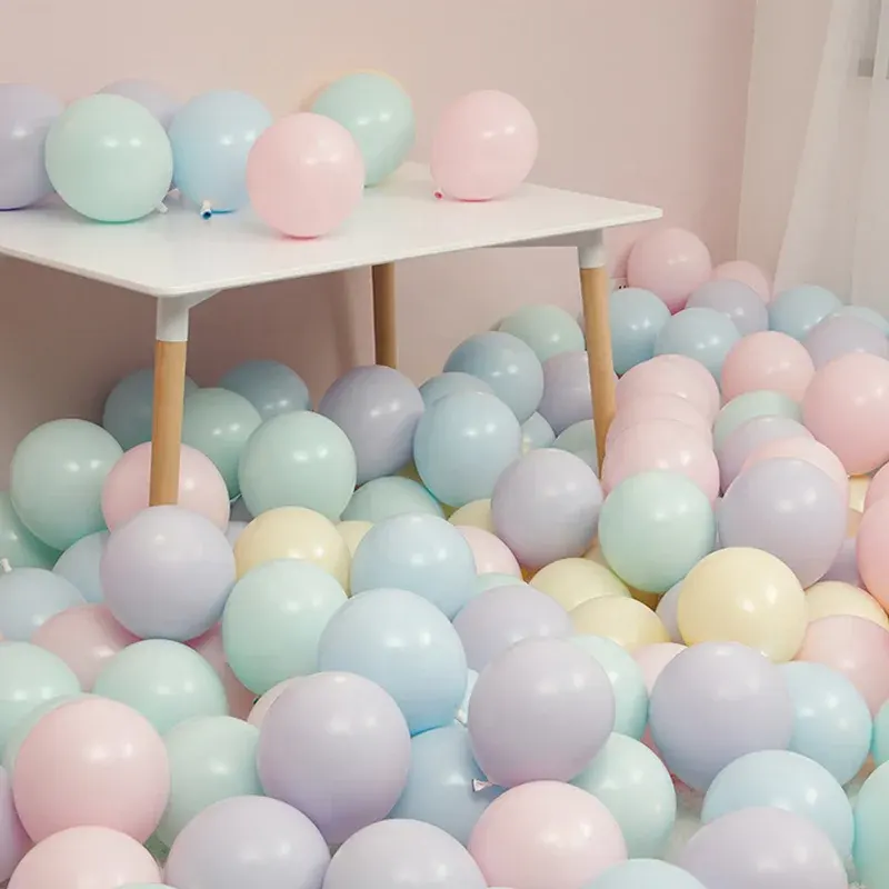 12 inç makaron balonları
