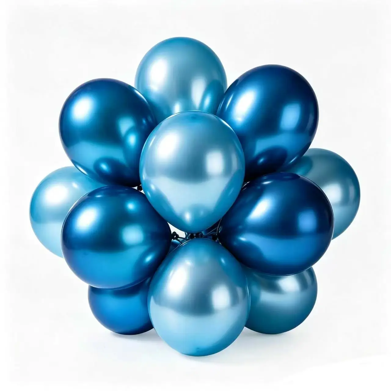 Metalik Mavi Balonlar Metalik Mavi Balonlar