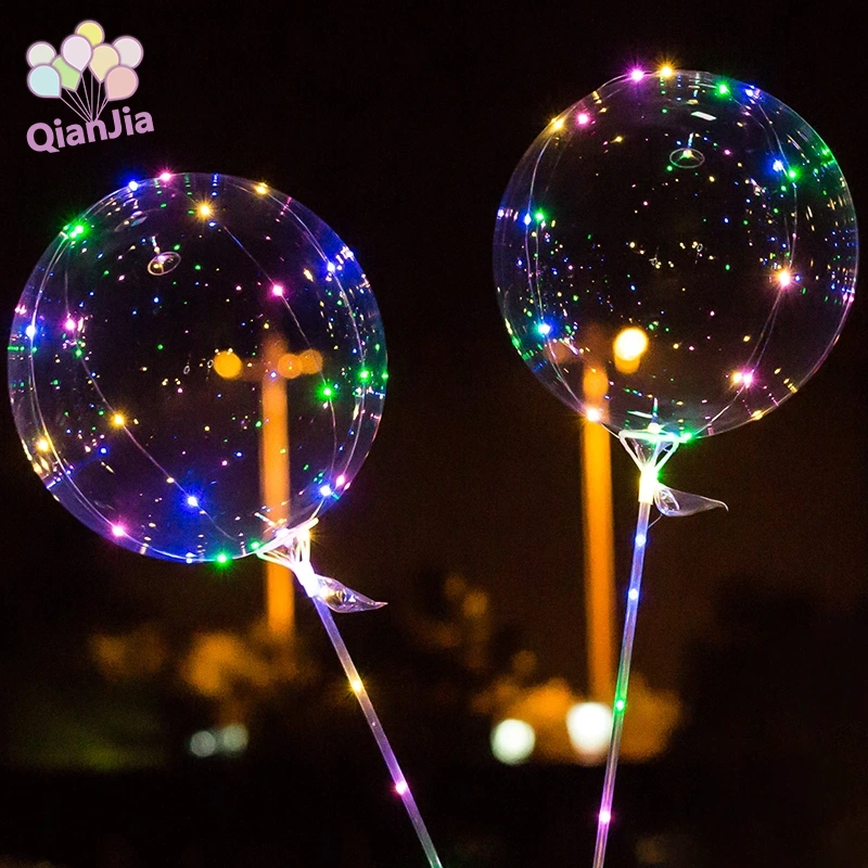 LED bobo balonlarının üretim yöntemi.
