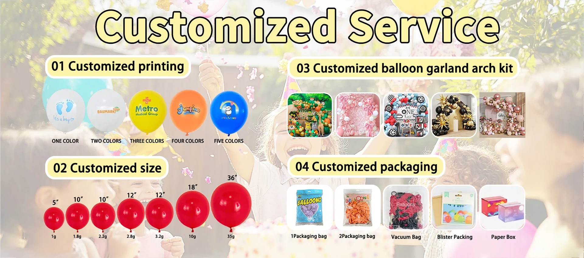 Çin Balon Üreticileri ve Tedarikçileri