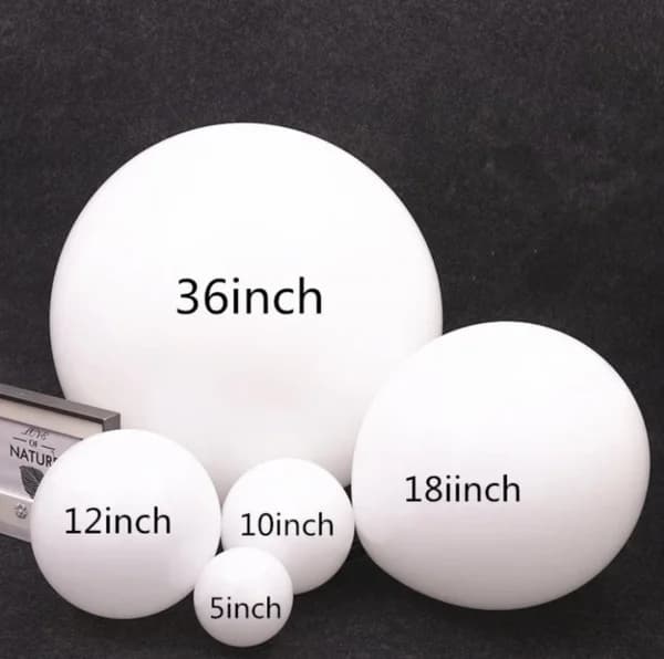 Hangi boyutta lateks balon en popülerdir