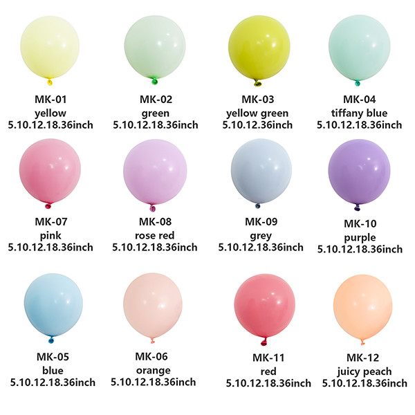 Karışık Paketlerde Macaron Lateks Balon Tonları Nasıl Belirlenir?