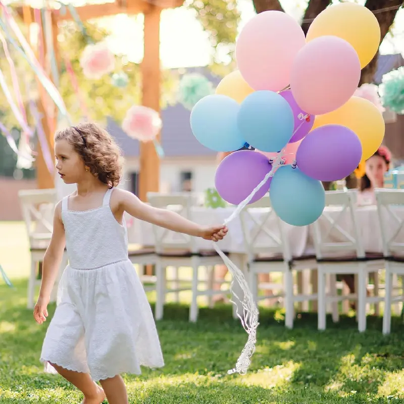 18 İnç Macaron Lateks Balonlar