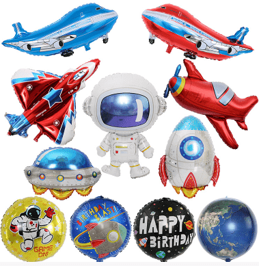 Astronot folyo balon