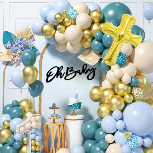 Bebek duş balon kemer kitleri