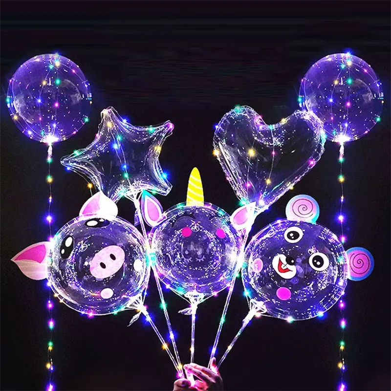 Işıklarla balon