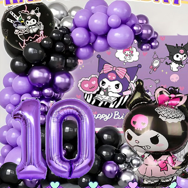 Karikatür Kuromi Balon Kiti