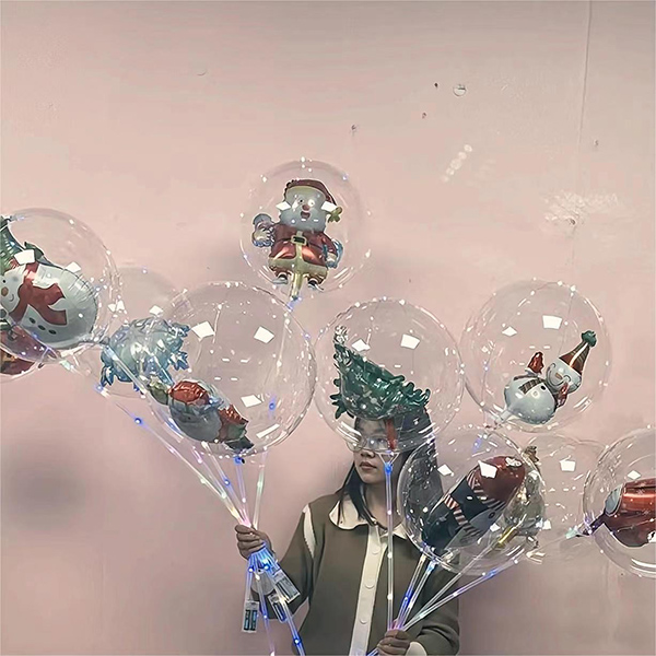 yılbaşı temalı bobo balon