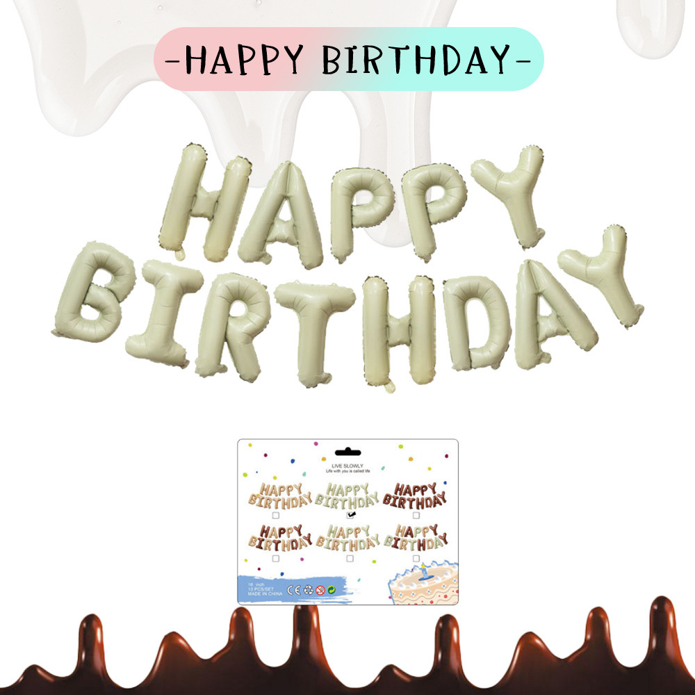 happy birthday balloon decorations