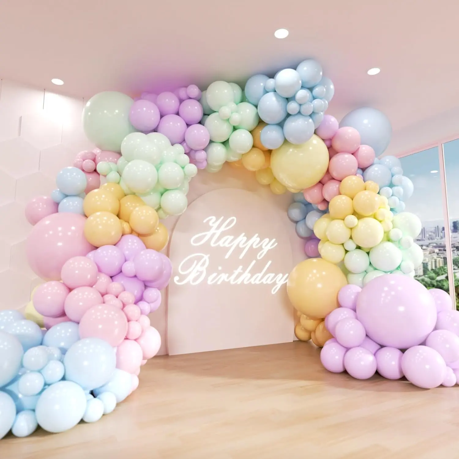 Pastel balon kemeri