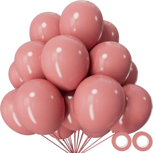 Retro Tozlu Pembe Balonlar