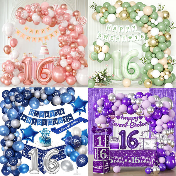 Sweet 16 balon kemeri