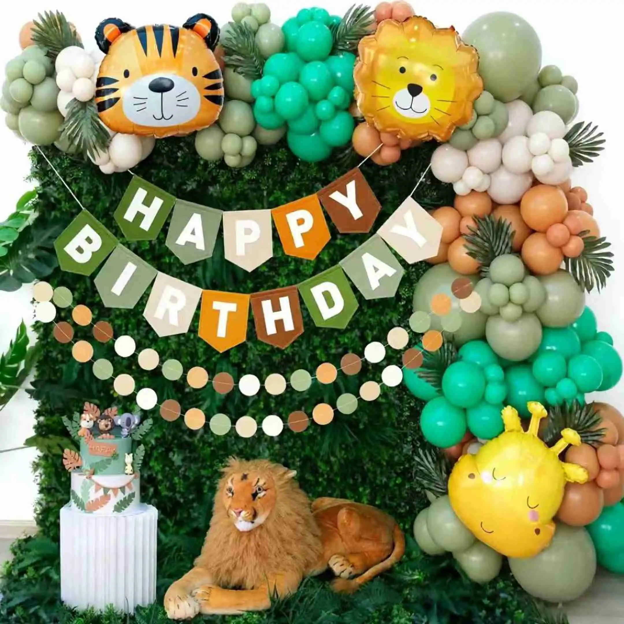 Vahşi bir balon seti
